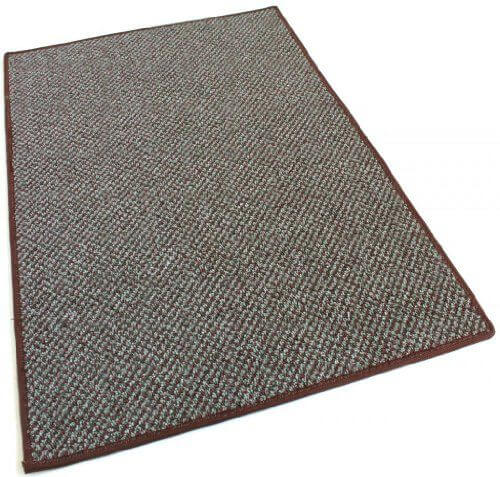 Buena Vista Thunder Graphic Loop Indoor-Outdoor Area Rug Carpet | 1/8” Thick 20 oz Buena Vista Thunder Indoor-Outdoor Area Rug