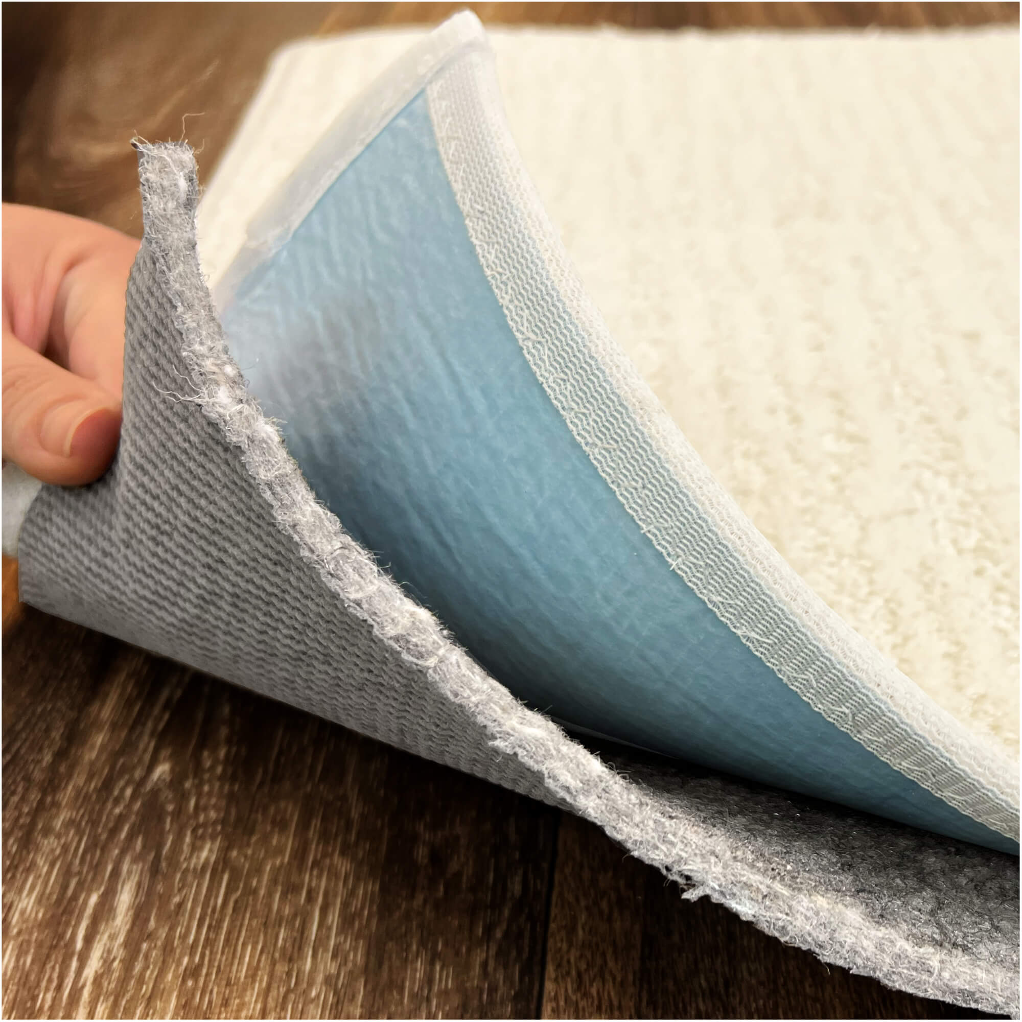 Product has been migrated to Shopify ----> Duo-Lock Felt & Rubber Non-Slip Area Rug Pad | 1/4″ Thick, Carpet & Hard Floors