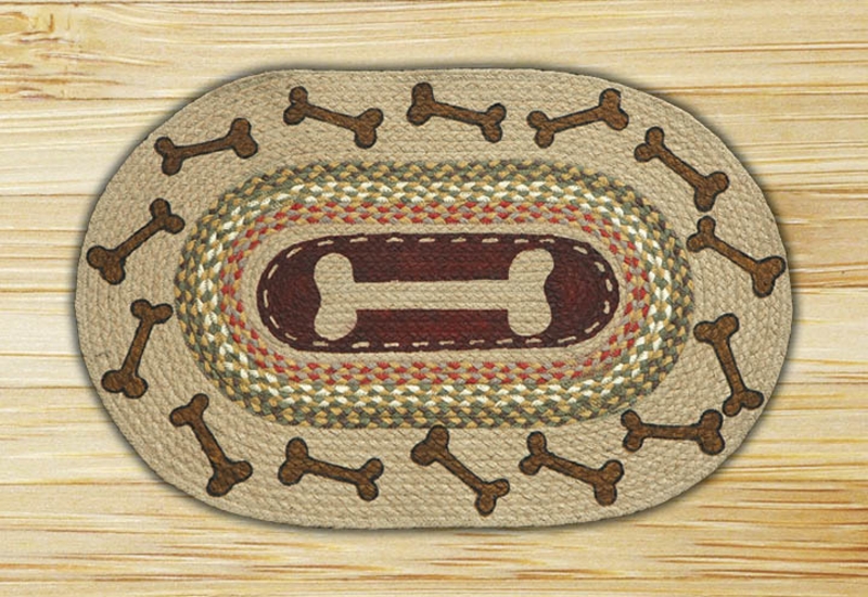 Earth Rugs Dog Bones