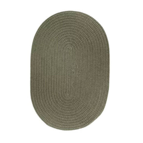 Rhody Moss Bayleaf Braided Area Rug