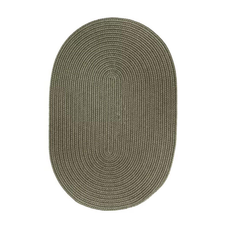 Rhody Moss Bayleaf Braided Area Rug