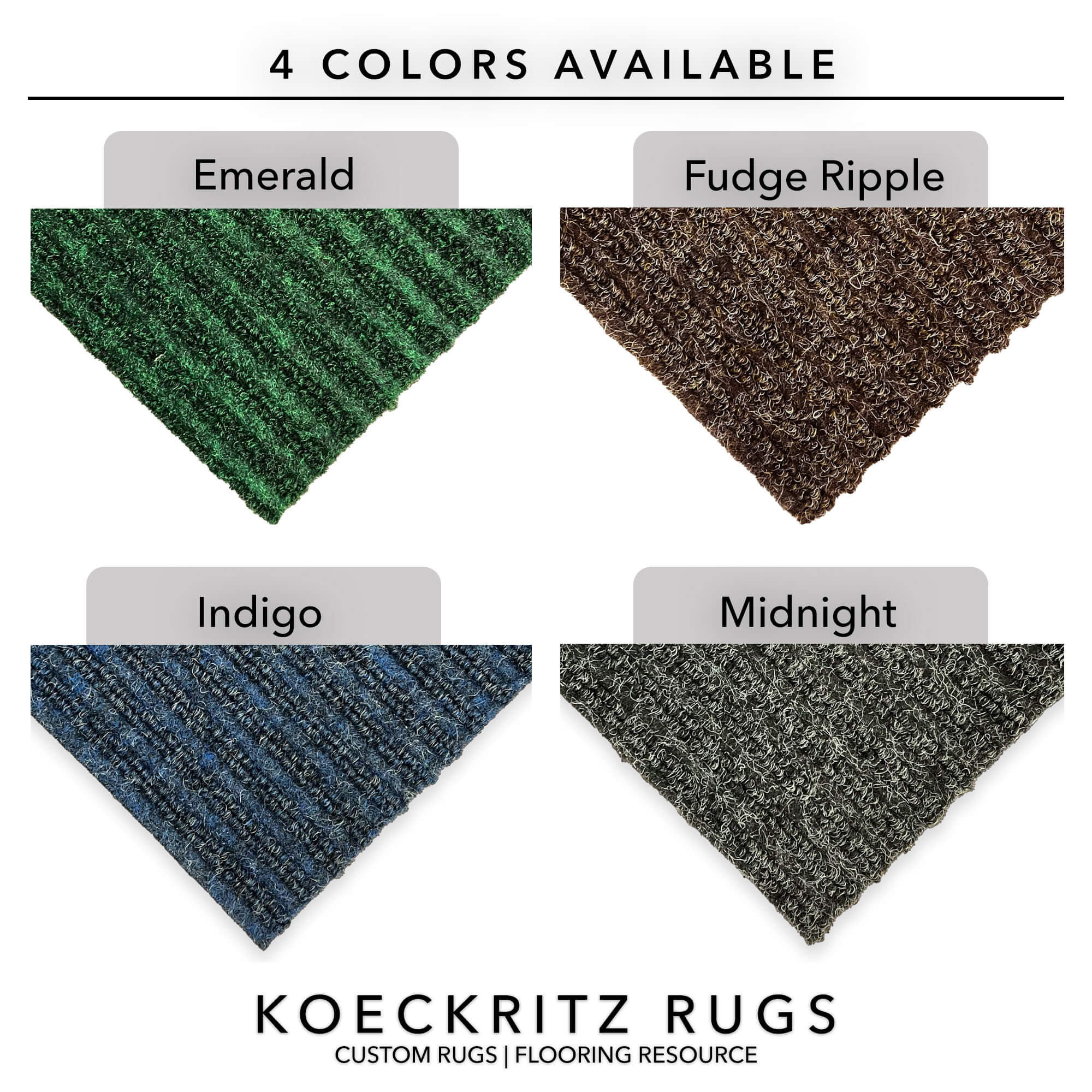 Custom-Sized Inspiration Heavy-Duty Stair Treads &ndash; Non-Slip Rubber, Outdoor Safe, Pet & Family Friendly