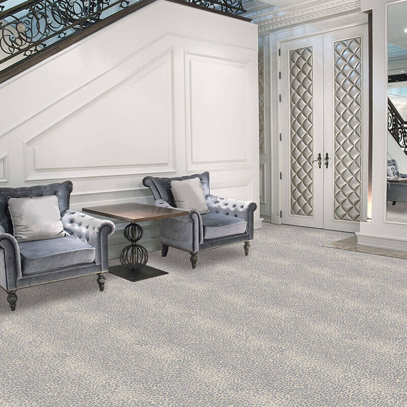 El Venado Animal Print Area Rug Upscale Luxury Collection - Room
