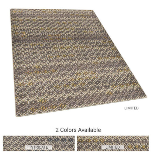 Unique Diamond Pattern Area Rug Upscale Luxury Collection