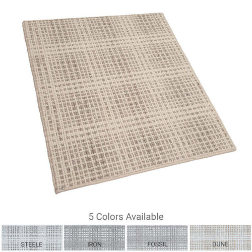 Balsam Natural Area Rug Collection by Couristan – ¼" Thick, 100% Pure Wool | Multiple Colors & Custom Sizes Available