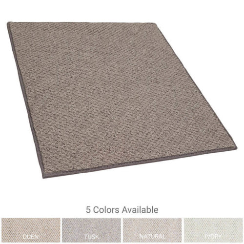 Bozeman Natural Area Rug Collection by Couristan – ¼" Thick, 100% Pure Wool | Custom Sizes & Multiple Color Options