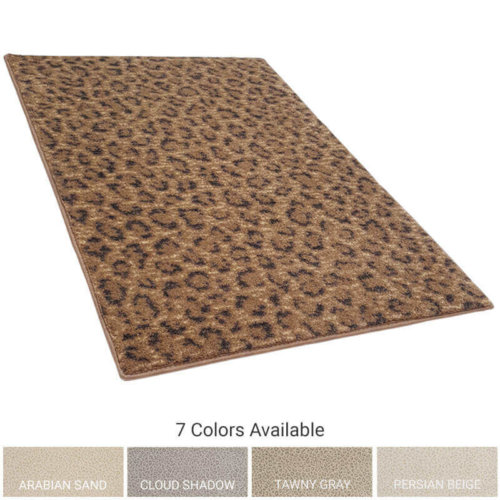 Milliken Exotic Touch Leopard Indoor Area Rug Collection
