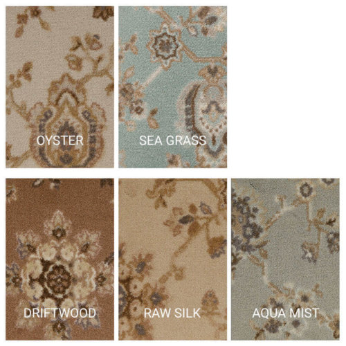 Milliken Oriental Spendor Indoor Area Rug Collection - 5 Colors Available