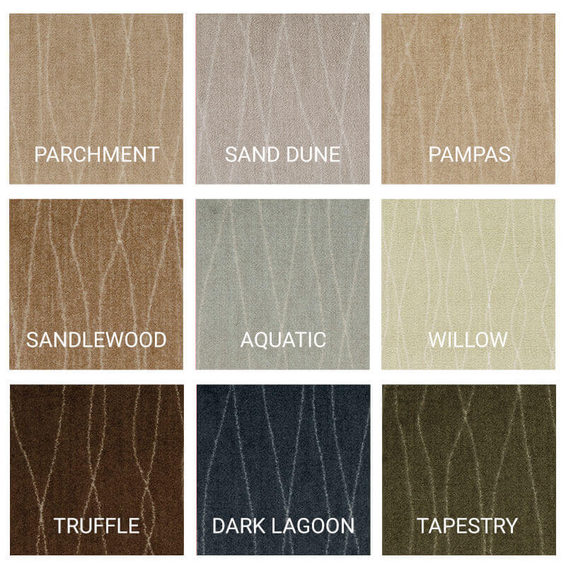 Milliken Streamline Indoor Area Rug Collection - 9 Colors Available