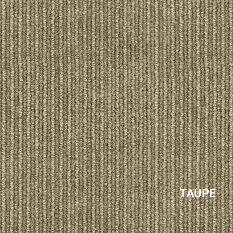 Taupe Cutting Edge Carpet Tile