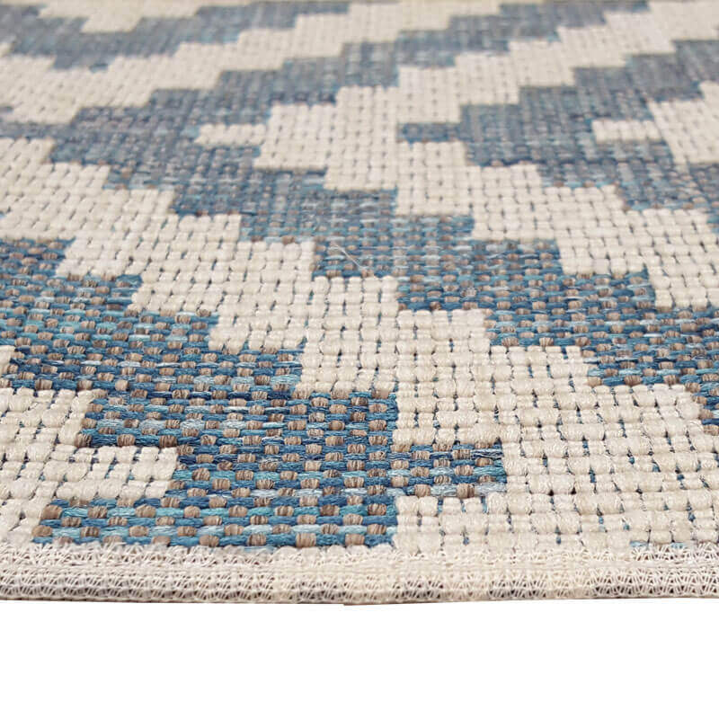 Diamond Head Custom Cut Indoor Outdoor Area Rug Collection - Binding