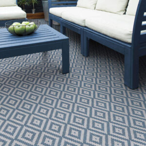 Diamond Head Custom Cut Indoor Outdoor Area Rug Collection - Room