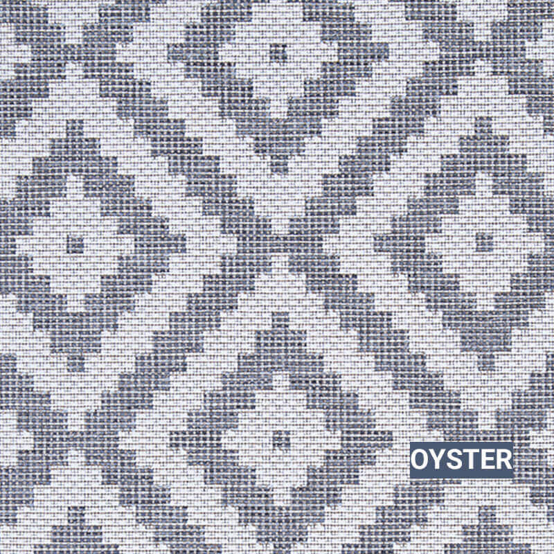 Oyster Dimond Head Area Rug
