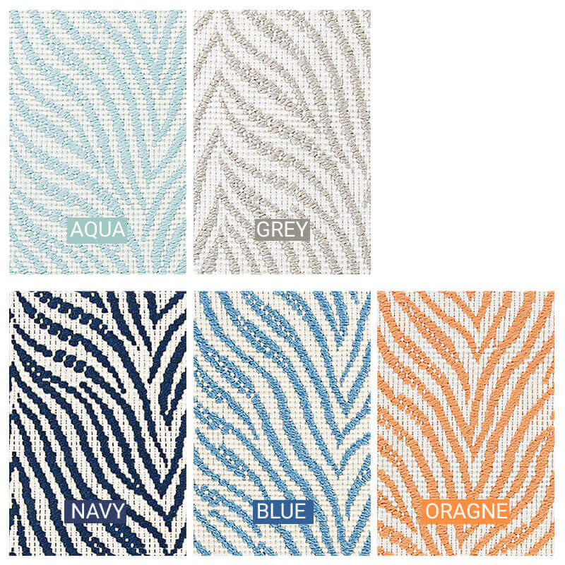 Plantation Key Custom Cut Indoor Outdoor Area Rug Collection - 5 Colors Available