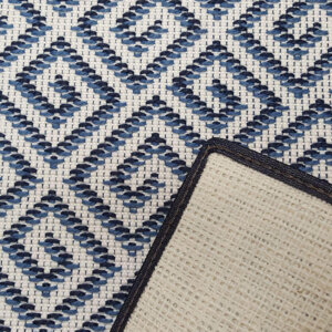 San Clemente Custom Cut Indoor Outdoor Area Rug Collection - Backing