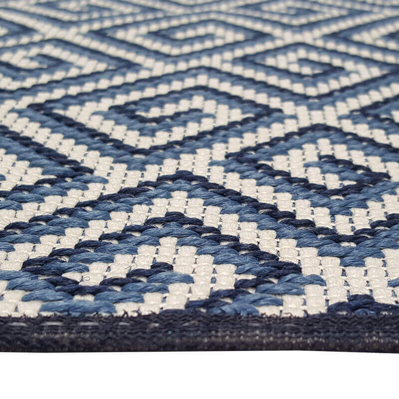 San Clemente Custom Cut Indoor Outdoor Area Rug Collection - Binding