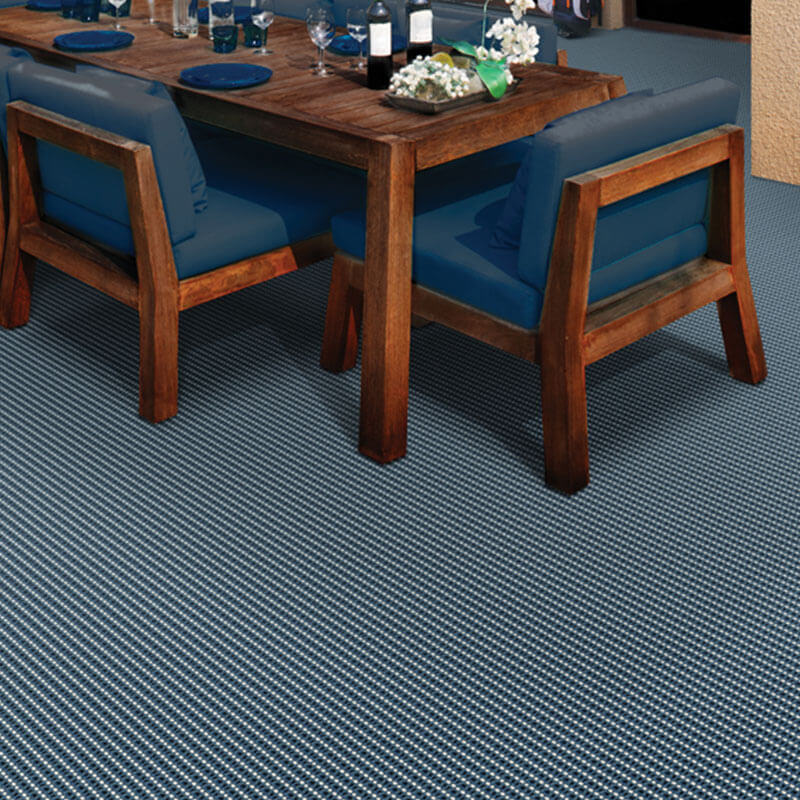 San Rafael Custom Cut Indoor Outdoor Area Rug Collection - Room