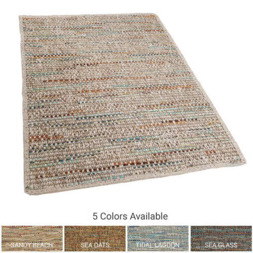 Grand Turk Custom Cut Indoor Outdoor Area Rug Collection
