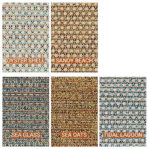 St. Vincent Custom Cut Indoor Outdoor Area Rug - 5 Colors Available