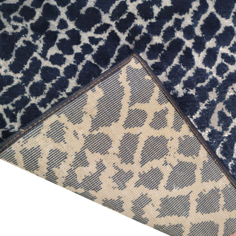 Accomplishment Abstract Area Rug Luxury Collection - Backing