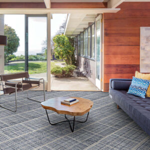 Lake Havasu Custom Cut Contemporary Indoor Area Rug Collection - Room