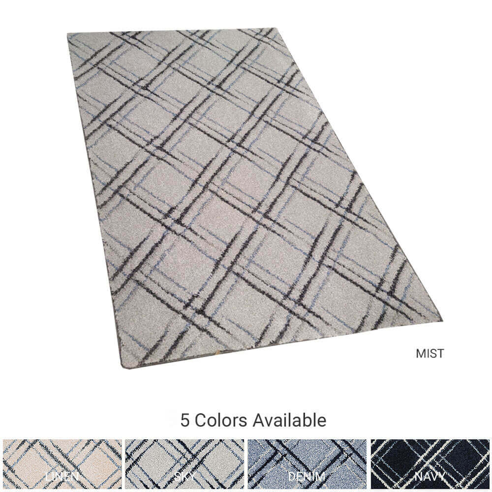 Lake Tahoe Custom Cut Transitional Indoor Area Rug Collection