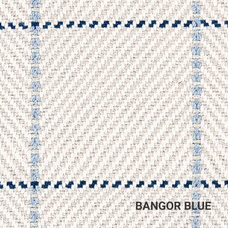 Bangor Blue Goose Rocks Casual Plaid Area Rug