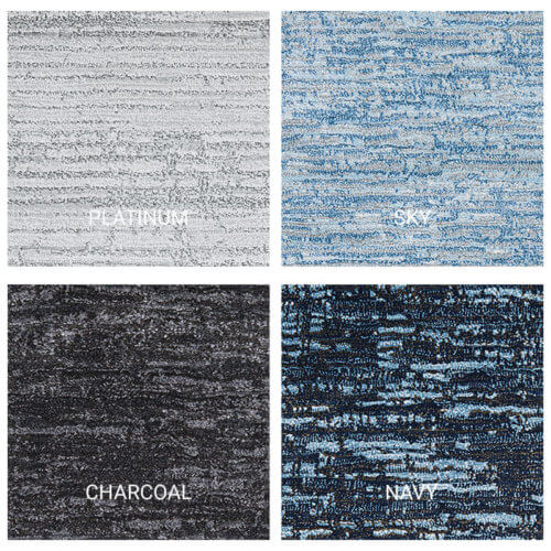 Olde Chatham Custom Cut Contemporary Indoor Area Rug Collection - 4 Colors Available