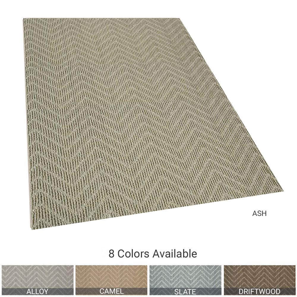 Chevron Wool Area Rug Collection