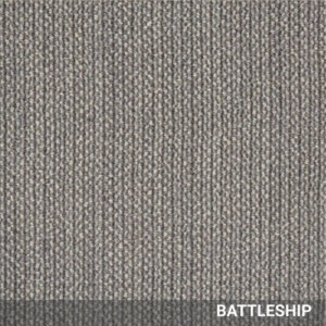 Battleship Landscape Wool Area Rug