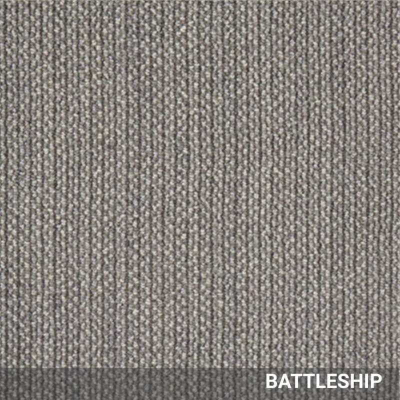 Battleship Landscape Wool Area Rug