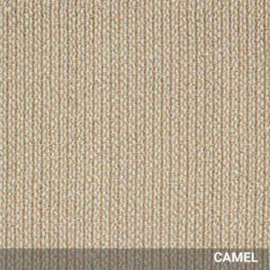 Camel Landscape Wool Area Rug