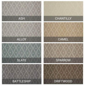 Paragon Diamond Pattern Area Rug Collection - 8 Colors Available